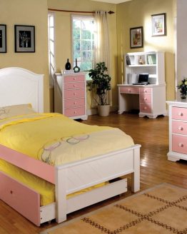 SET TEMPAT TIDUR ANAK PEREMPUAN MINIMALIS MODERN