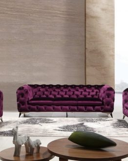 Kursi Tamu Sofa Beludru