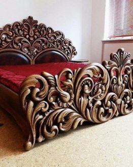 Tempat Tidur Klasik Rococo